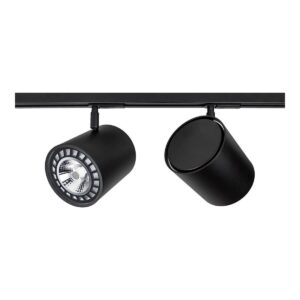 SPOT LISSE PRETO C/ ADAPTADOR AR111 117x135x151mm IN50955PT NEWLINE