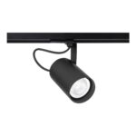SPOT LISSE PRETO C/ ADAPTADOR PAR20 76x135x120mm IN50935PT NEWLINE - Miniatura