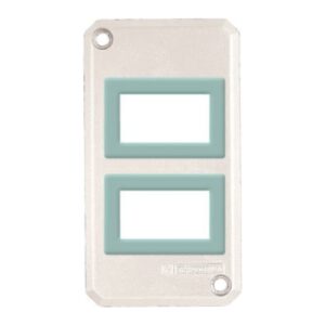 Tampa 2 Postos Horizontal para Condulete 1" Tramontina – Ref. 56115047
