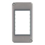 Tampa 3 Postos Horizontal para Condulete 1″ com Pintura Tramontina – Ref. 56115048 - Miniatura