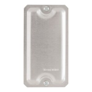Tampa Cega 1/2" e 3/4" para Condulete em Alumínio Estampado Tramontina – Ref. 56114006