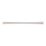 TRILHO ELETRIFICADO BRANCO 1m COM TERMINAL E PONTEIRA DL019BT BELLA - Miniatura